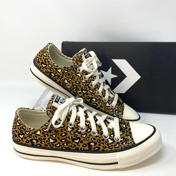 Converse Shoes Womens Size Skate Chuck Taylor AS Low Suede Gold Sneakers 166436C - Picture 8 of 11